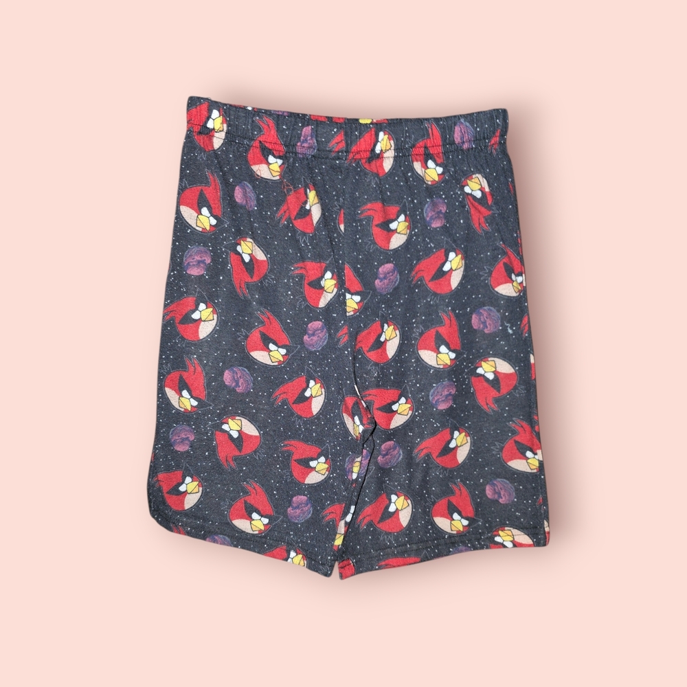 ^ Angry Birds Cartoon Pajama Shorts